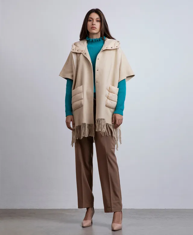 Markup Donna Giacche & Giubbotti Poncho in panno poncho