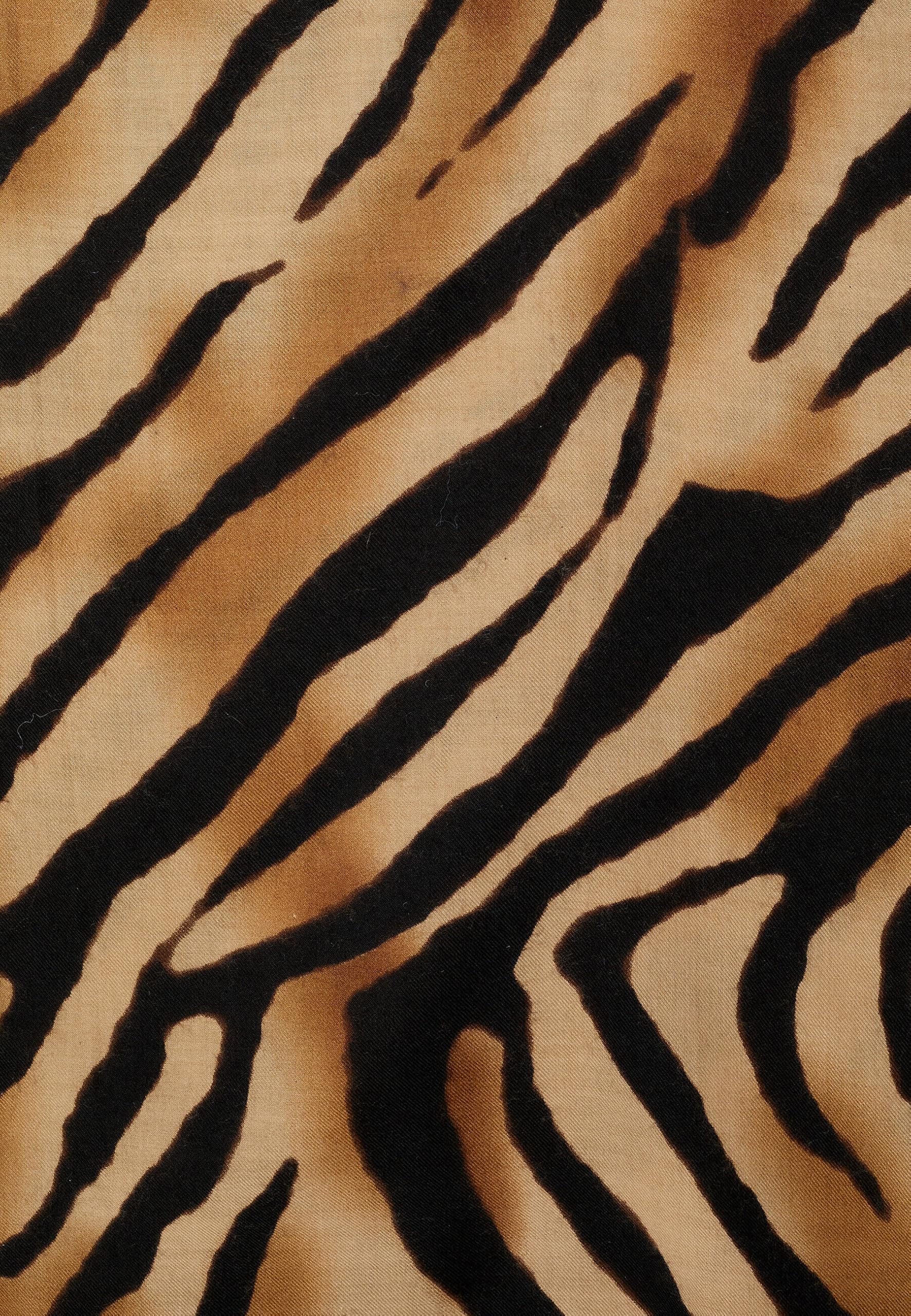 Damart Accessori sciarpa animalier bianca