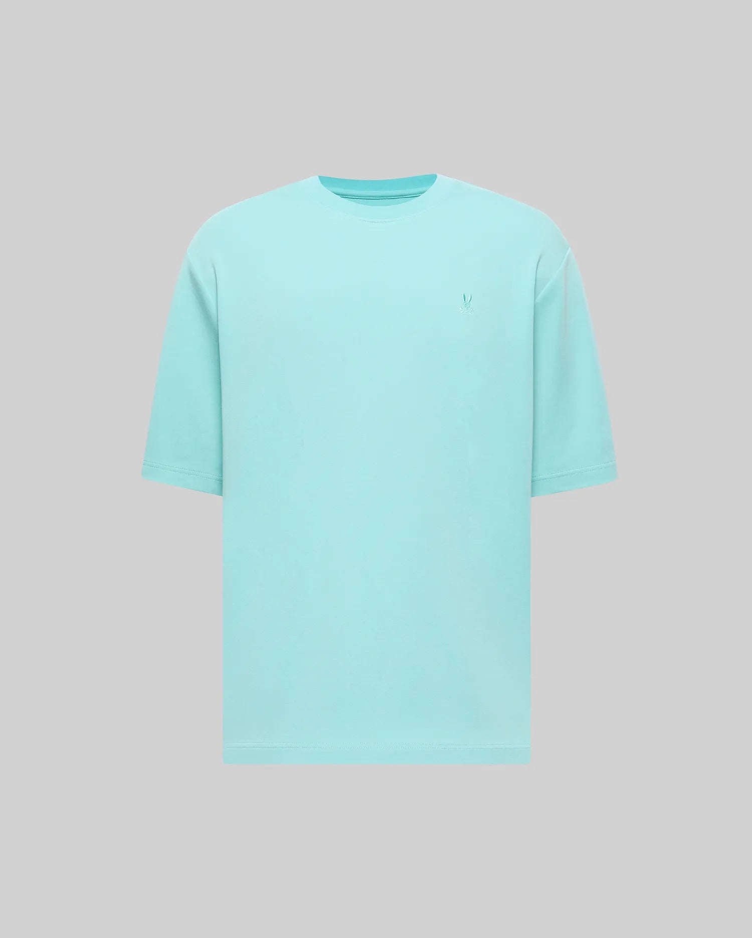 Psycho Bunny Men's Tees MENS ADAM INTERLOCK TEE MT0200093 t-shirt blu relaxed