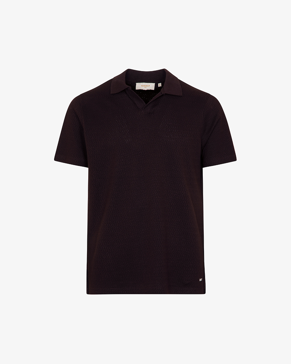 Markup Uomo Felpe & T-shirt Polo derby Polo tessuto texturizzato
