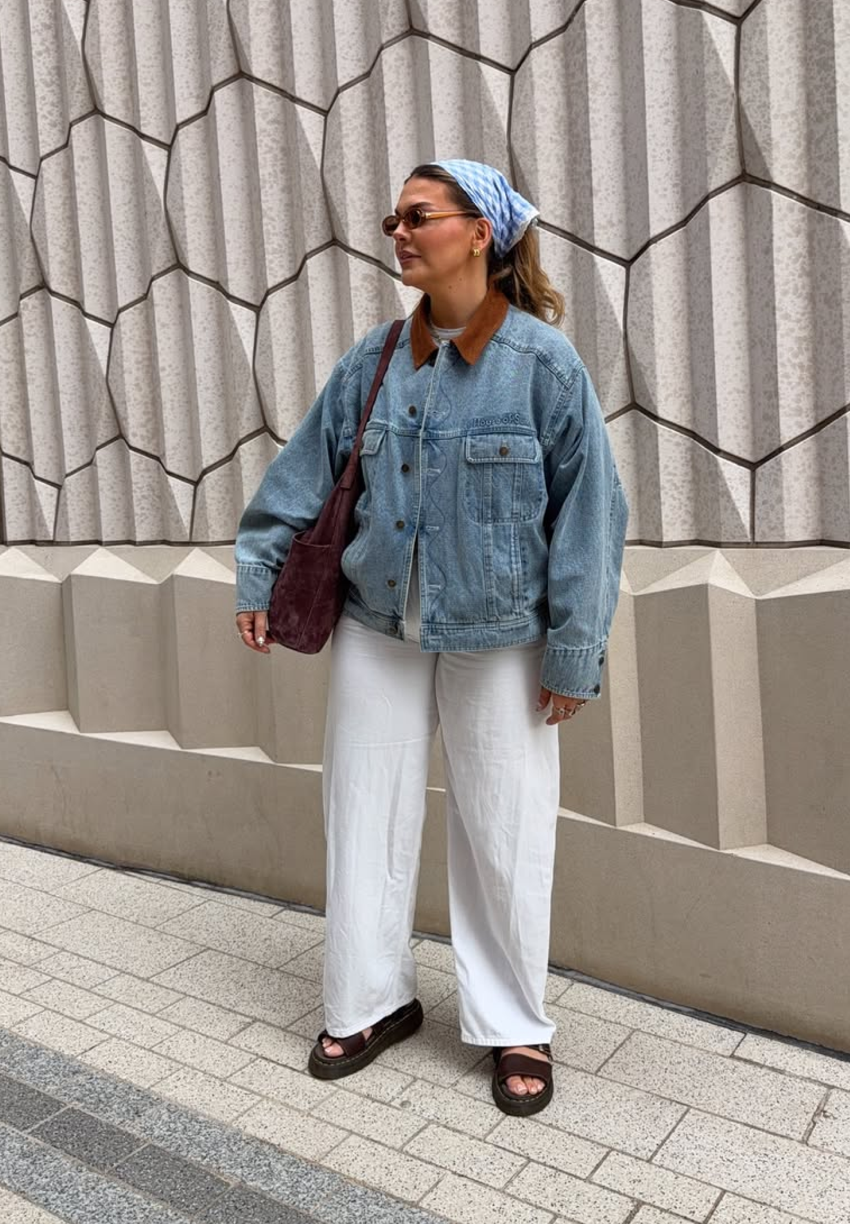 House Of Sunny Women's Jackets The Western Jacket giacca denim oversize