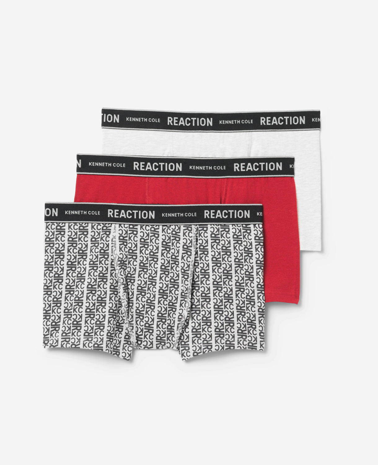 Kenneth Cole Reaction Clothing Stretch Boxer Briefs 3-Pack boxer uomo 3 pezzi cotone elasticizzato