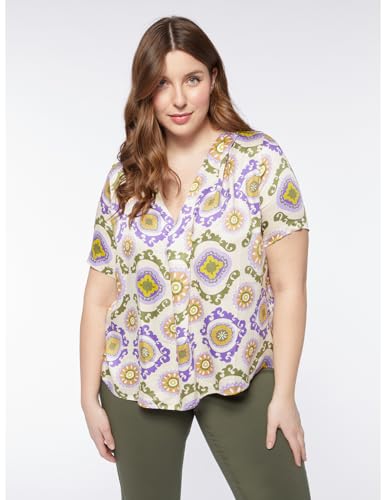 Fiorella Rubino Camicie e bluse Blusa stampa foulard 50 Plus in raso