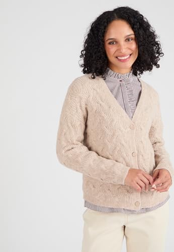 Damart Thermolactyl Gilet Twisted donna marrone mélange 34/36