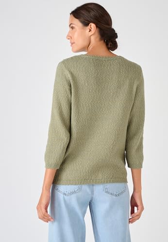 Damart Prêt-à-porter Maglia traforata puro cotone 38-40 donna