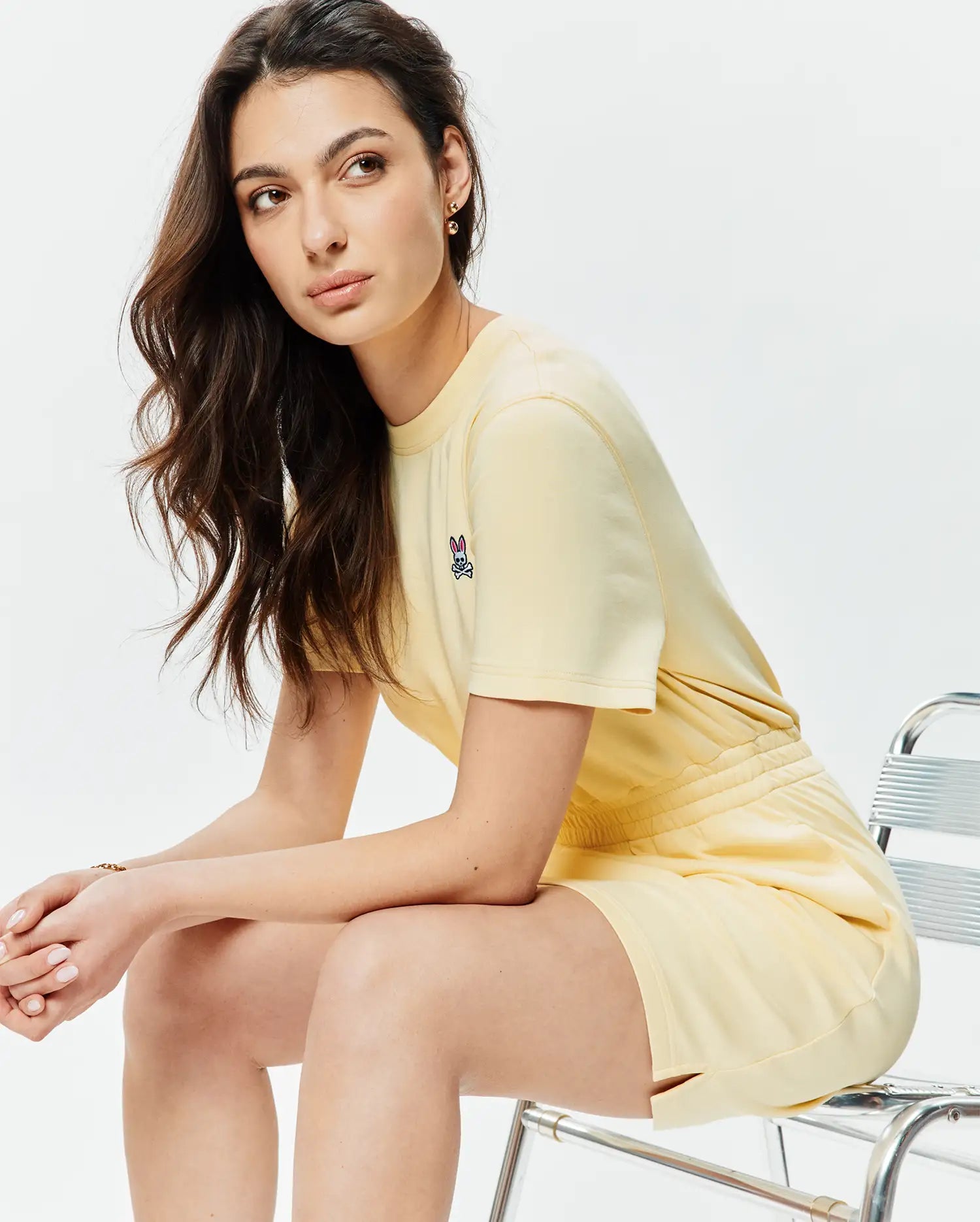 Psycho Bunny Women's Dresses Women's Penelope Dress WO2000012 abito giallo