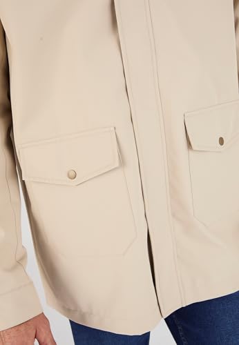 Damart Prêt-à-porter giacca uomo con zip e collo in velluto idrorepellente