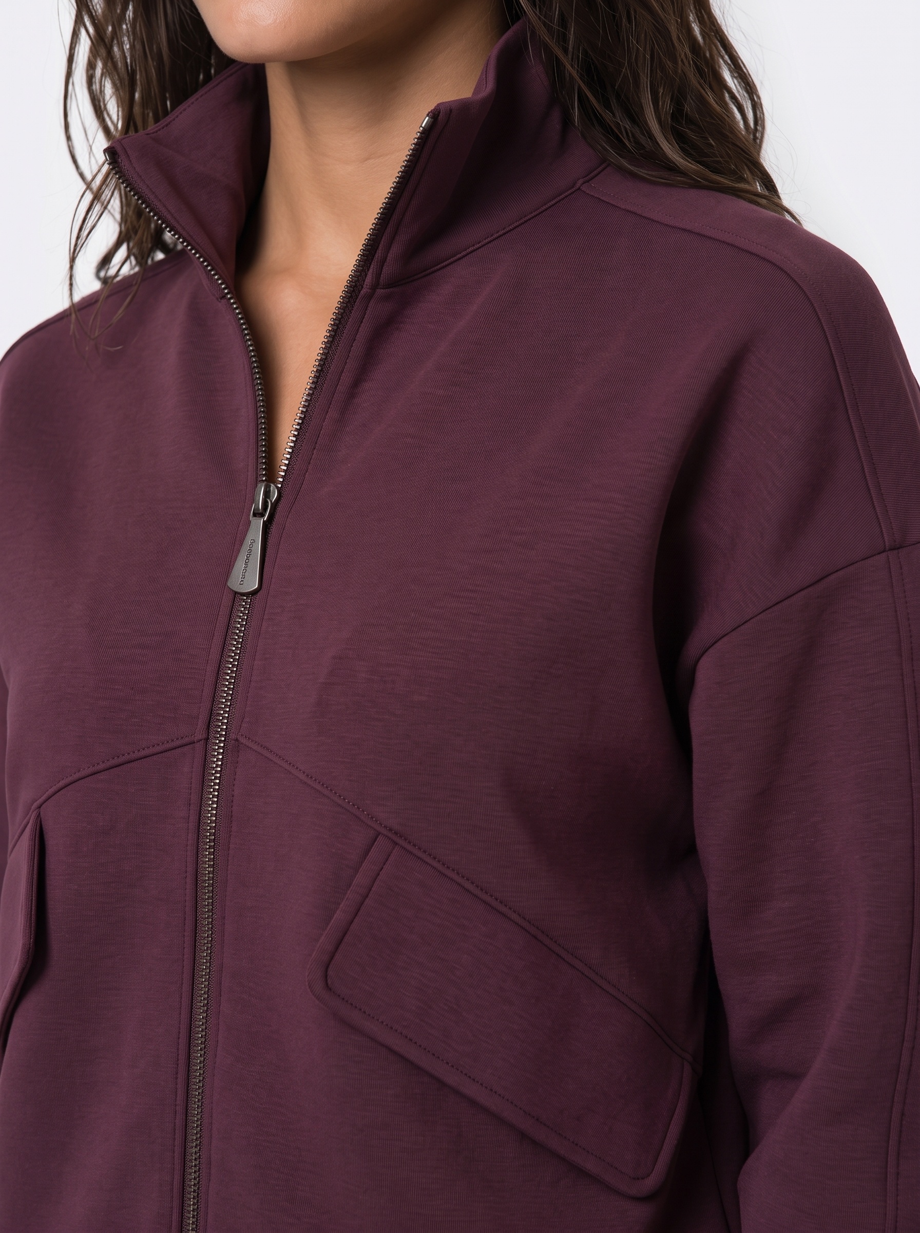 Markup Donna T-Shirt & Felpe Felpa zip interlock