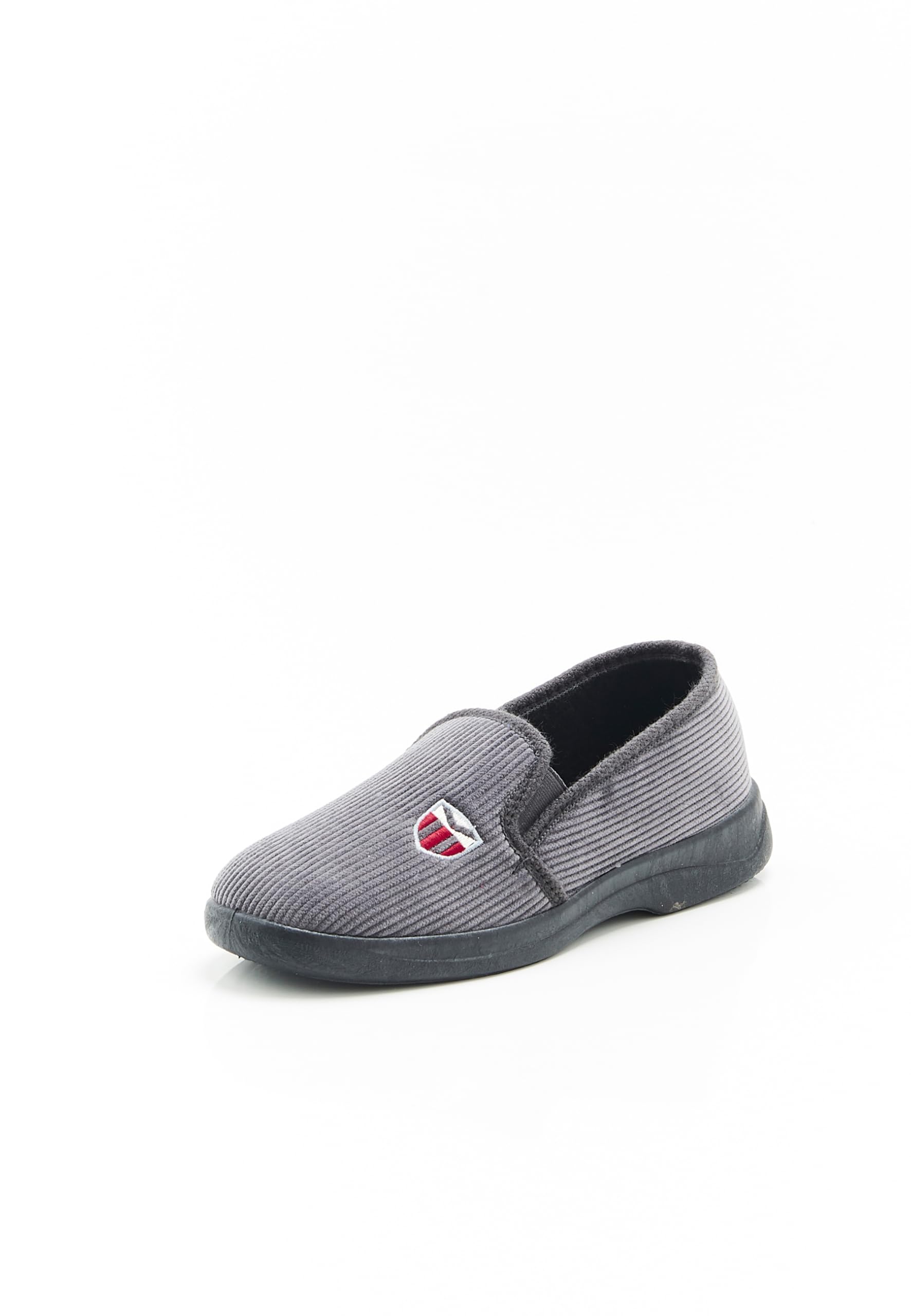 Damart Calzature Pantofole da uomo in velluto a coste grigio 44 EU