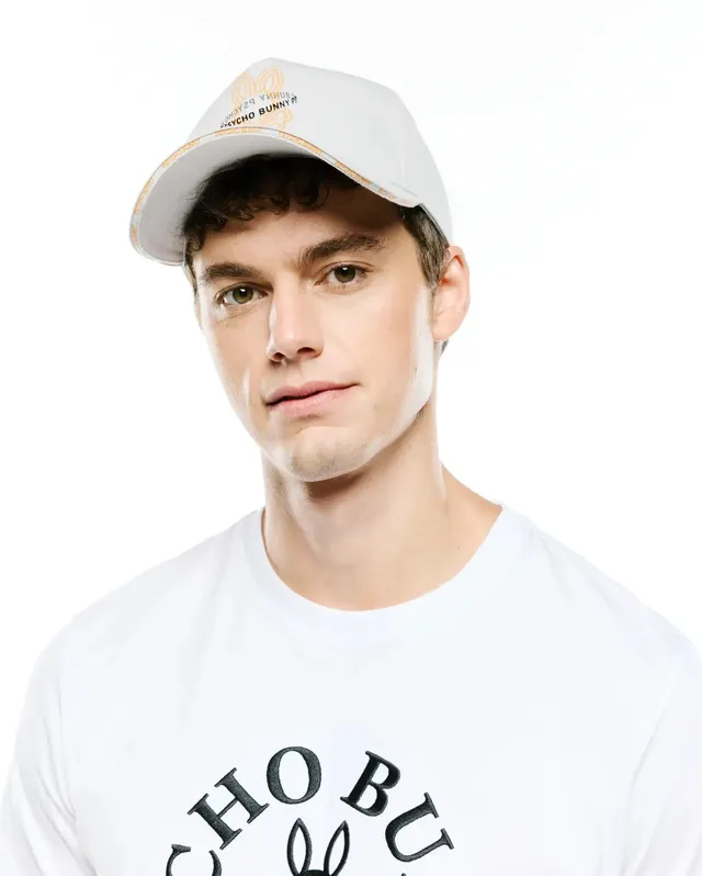 Psycho Bunny Accessories Alex Cappellino trucker azzurro taglia unica in cotone