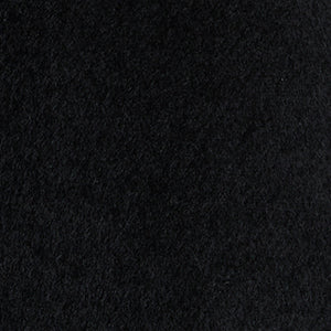 Kenneth Cole Reaction Clothing Wool Topper Coat with Vegan Leather Zip Up cappotto nero in lana