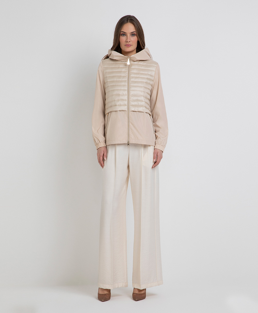 Markup Donna Piumino nylon perlato cappuccio