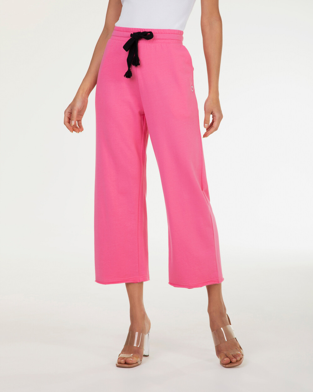 Markup Donna Jeans & Pantaloni Pantalone cropped in felpa