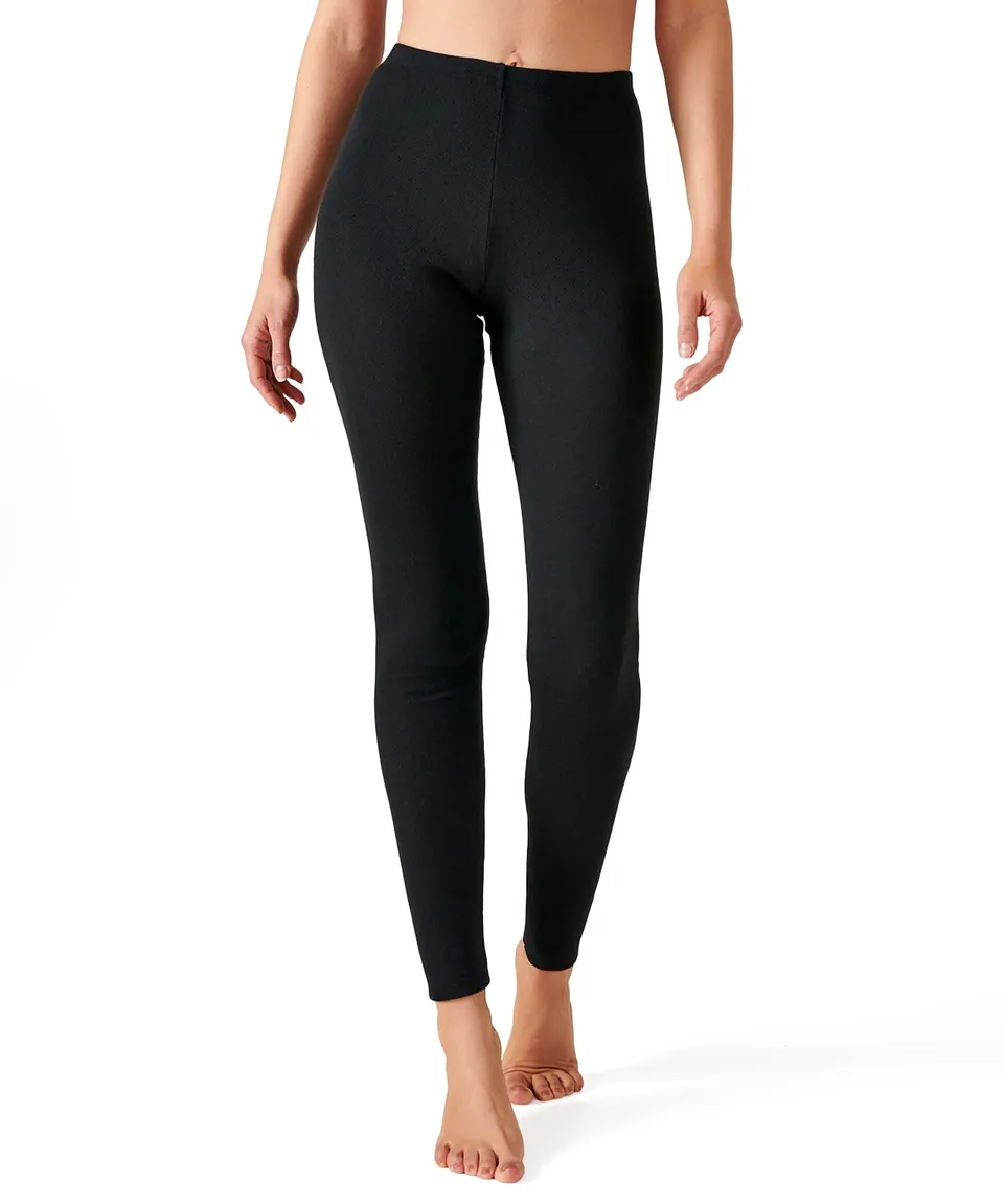 Damart Thermolactyl leggings invernali traforati grigi calore Intense 4