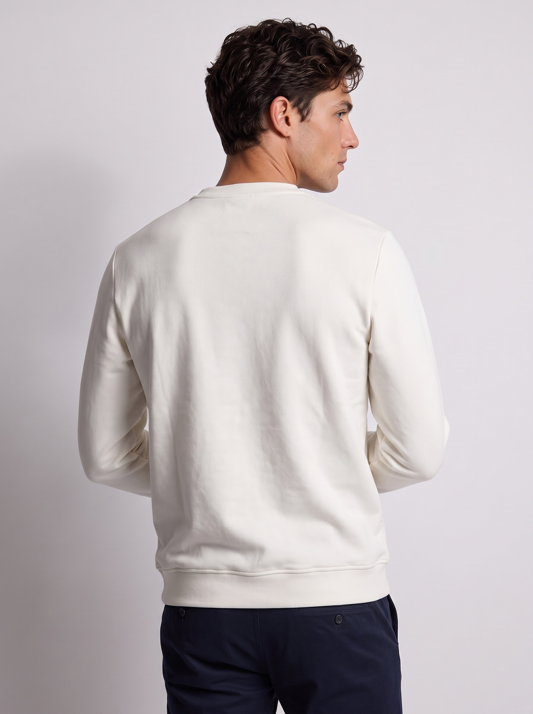 Markup Uomo Maglieria Girocollo interlook tasca petto