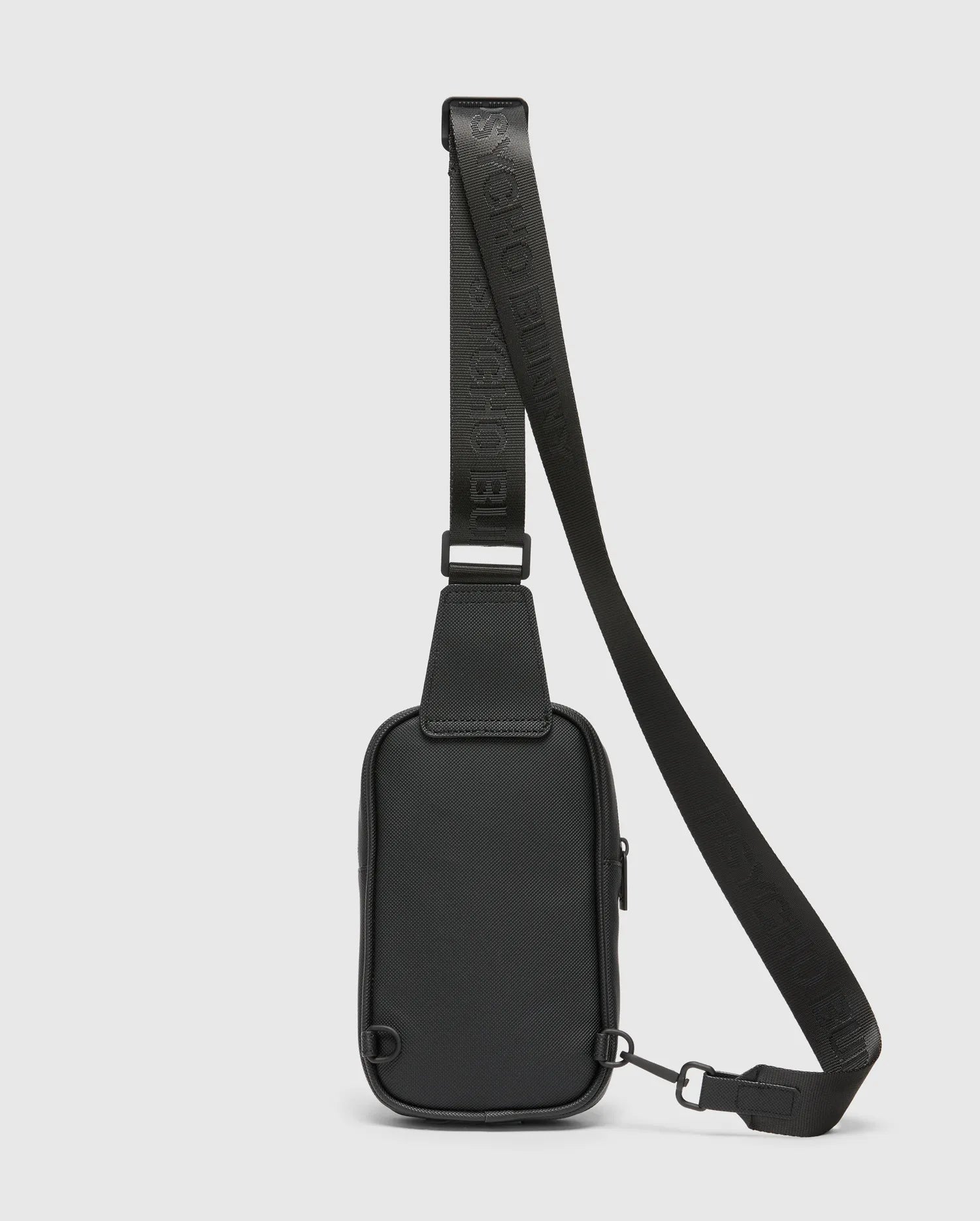Psycho Bunny Accessories Crossbody Bag borsa a tracolla nera O/S poliestere