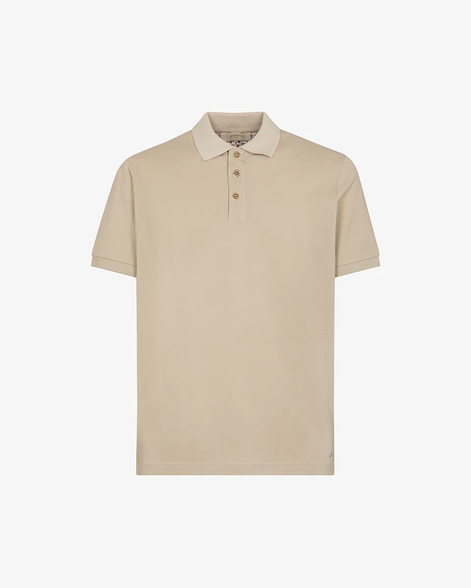 Markup Uomo Felpe & T-shirt Polo in cotone piquet