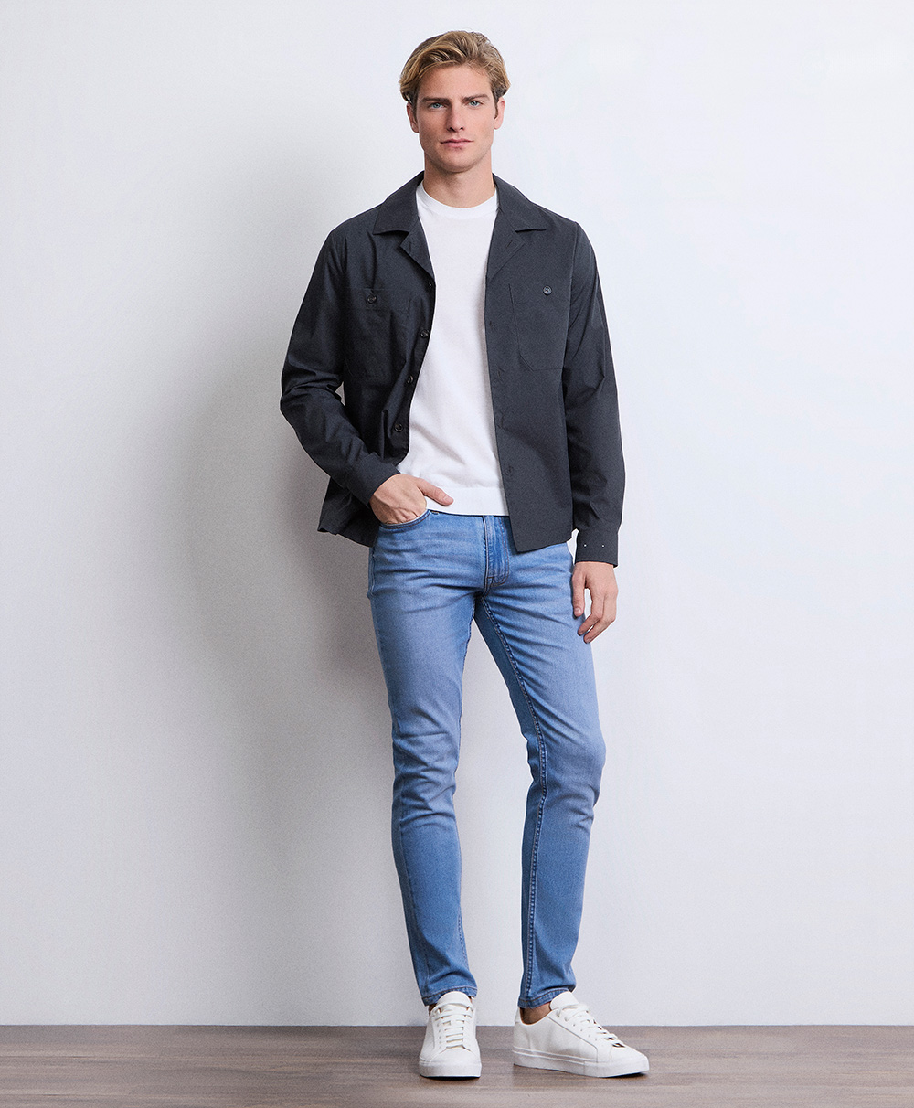 Markup Uomo Jeans Jeans slim fit lavaggio chiaro