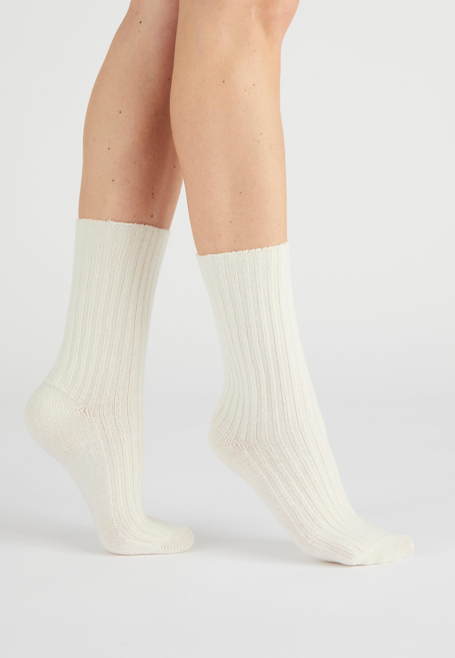 Damart Thermolactyl Calze donna 2 paia blu marino e beige
