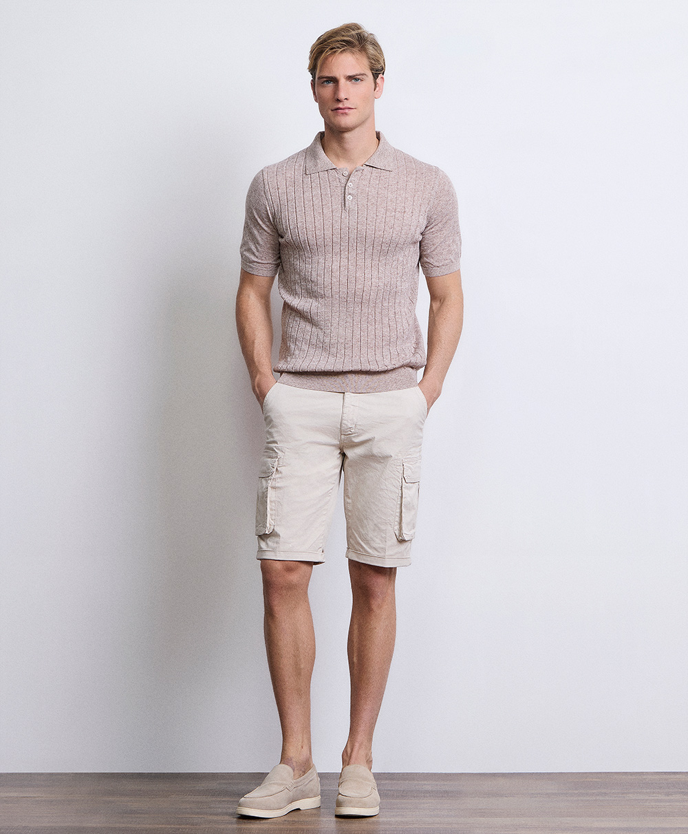 Markup Uomo Maglieria polo coste larghe