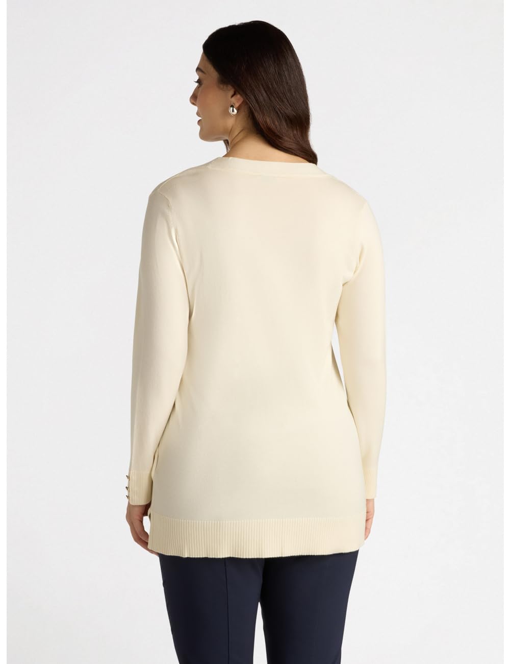 Fiorella Rubino Maglie e felpe Maglia lunga viscosa LENZING ECOVERO M Plus