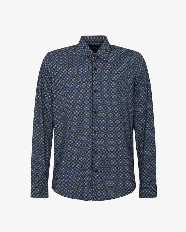 Markup Uomo Camicie Camicia micro stampa da uomo