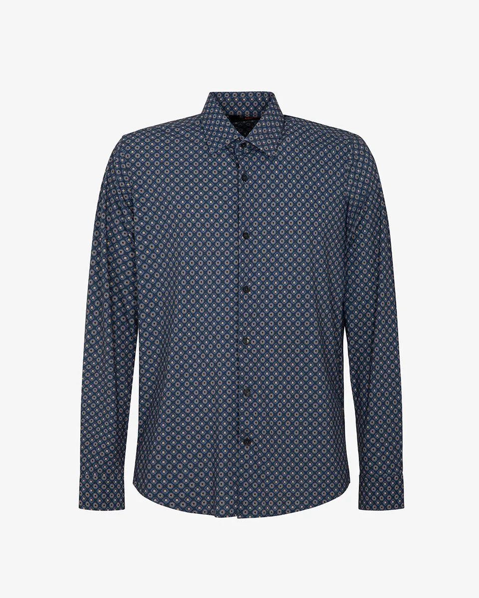 Markup Uomo Camicie Camicia micro stampa da uomo
