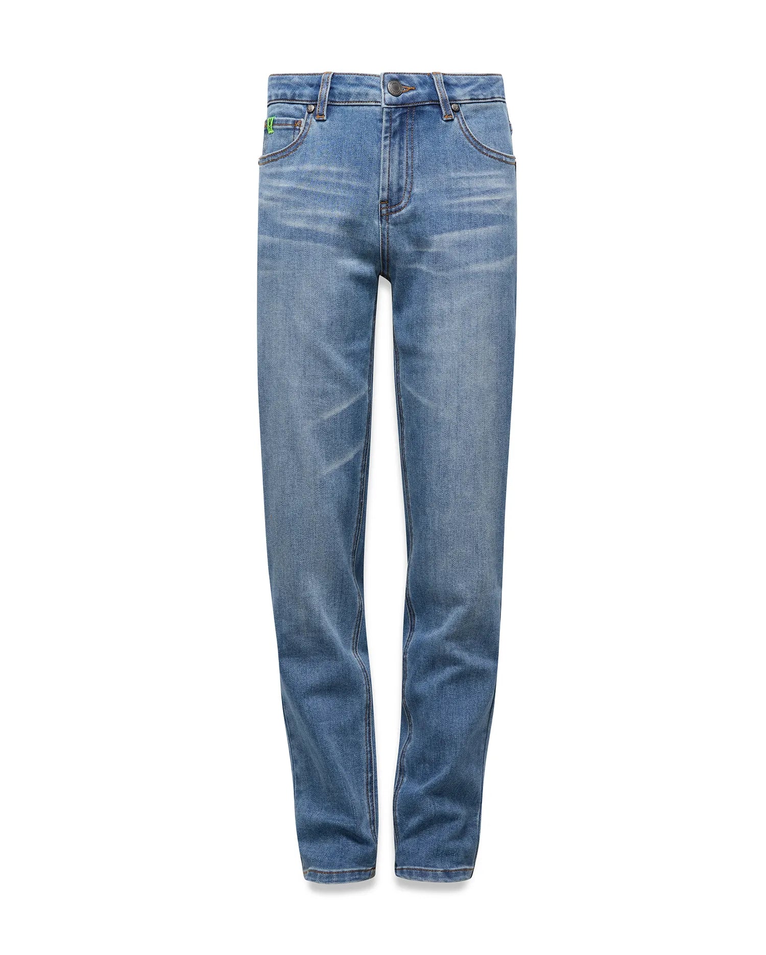 Psycho Bunny Kids Bottoms Emerson Slim Fit Jean jeans bambino lavaggio chiaro elasticizzati