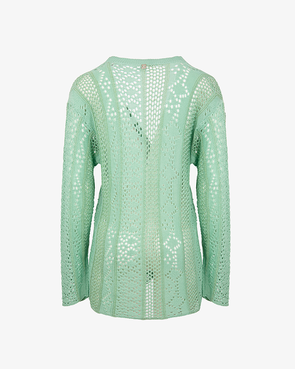 Markup Donna Maglieria Cardigan con lavorazione e traforo