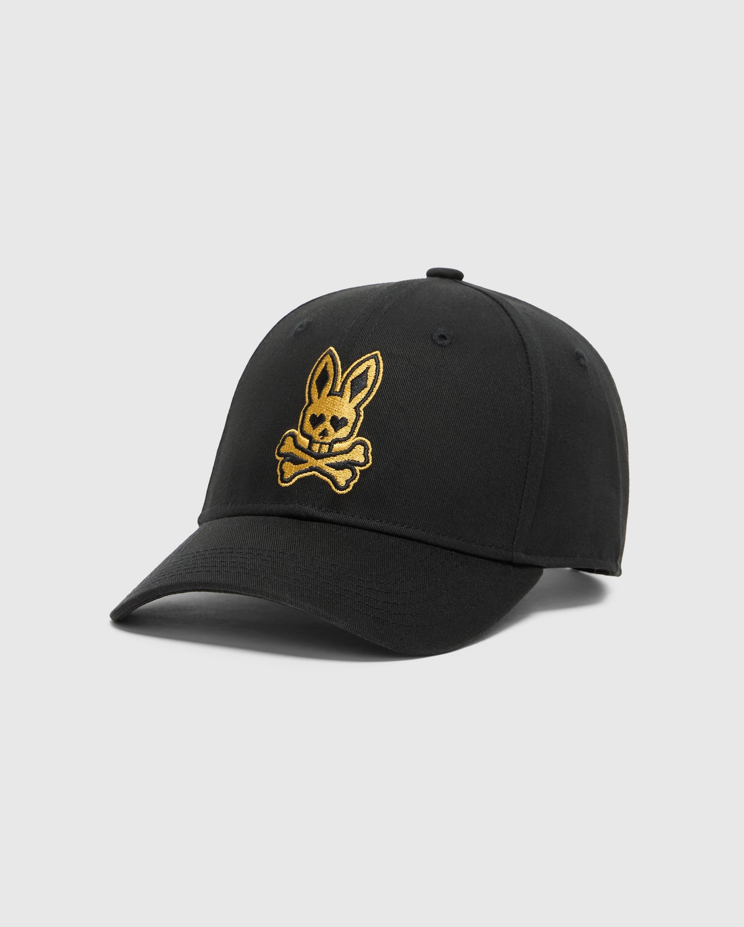 Psycho Bunny Accessories MENS LAS VEGAS BASEBALL CAP MO1500011 cappellino nero
