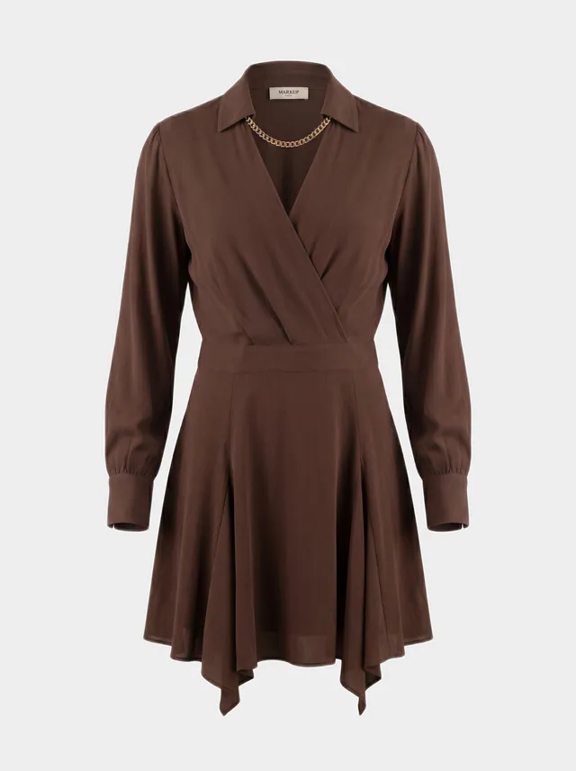 Markup Donna Vestiti Abito in crepe abito
