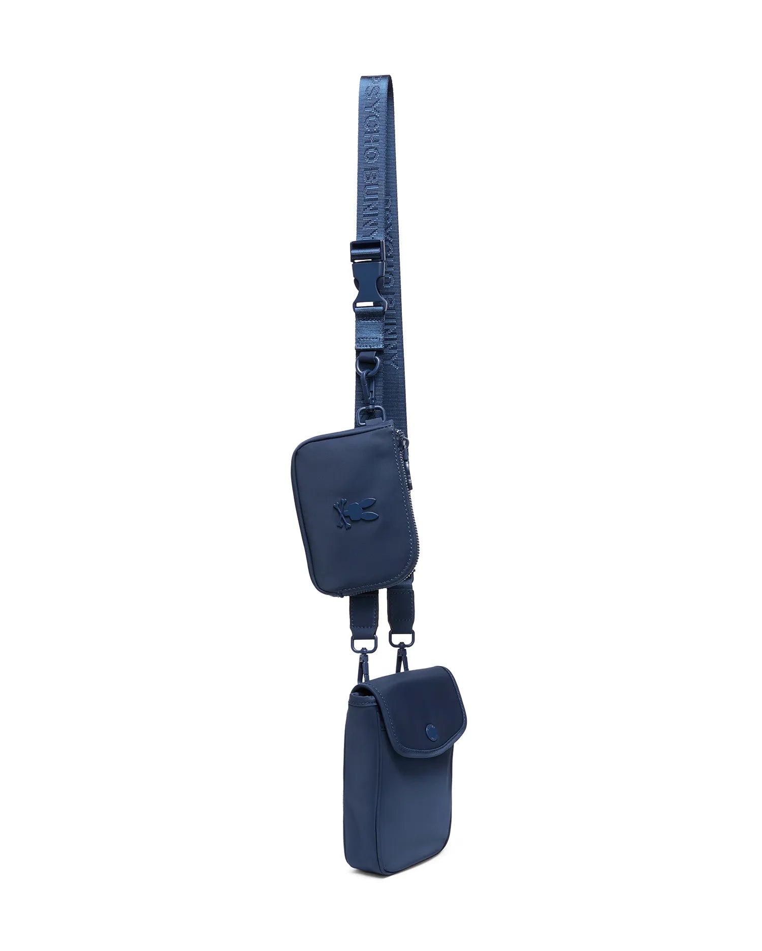 Psycho Bunny Accessories MO2400168 borsa a tracolla blu nylon