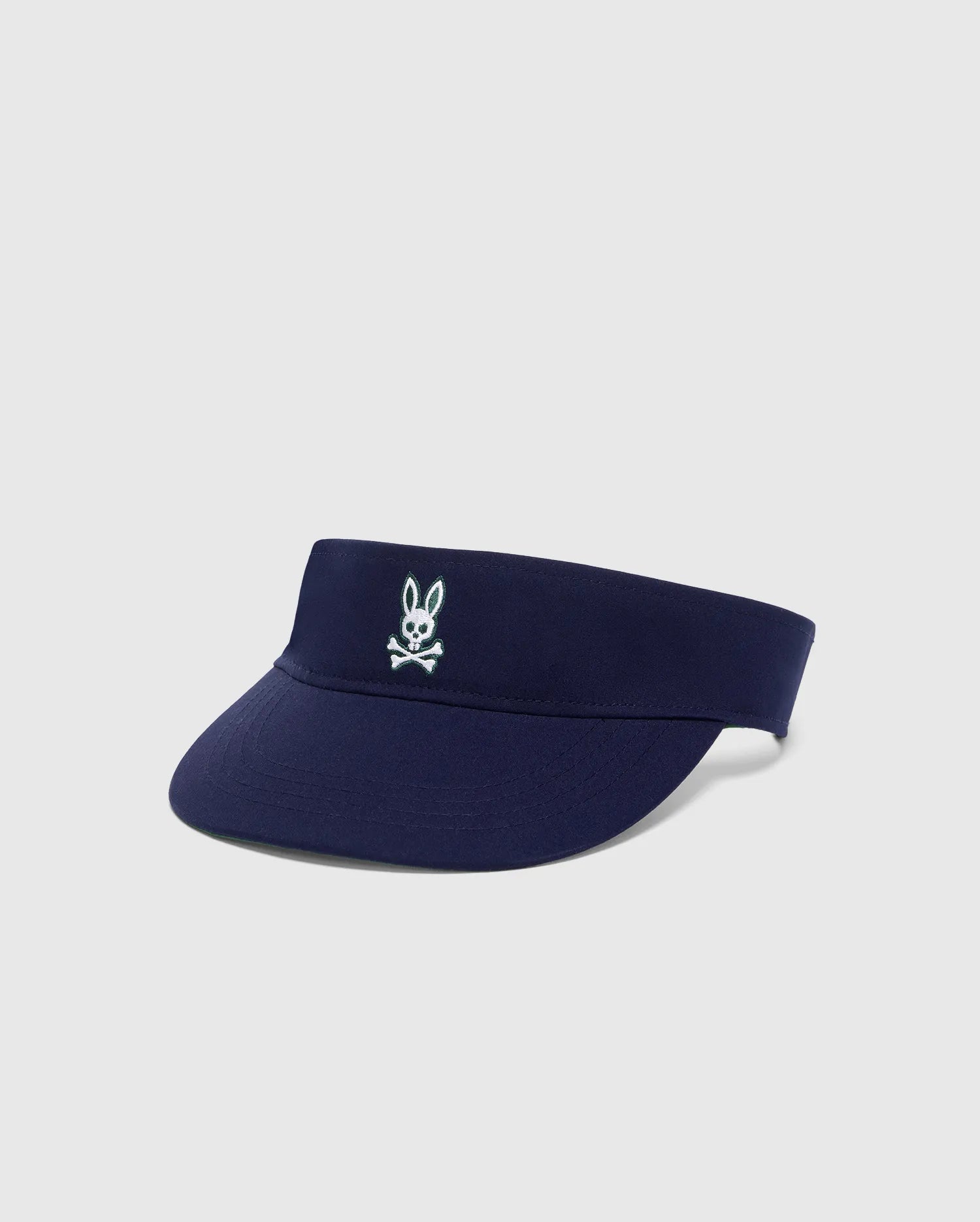 Psycho Bunny Accessories Women's Sport Visor visiera blu in poliestere