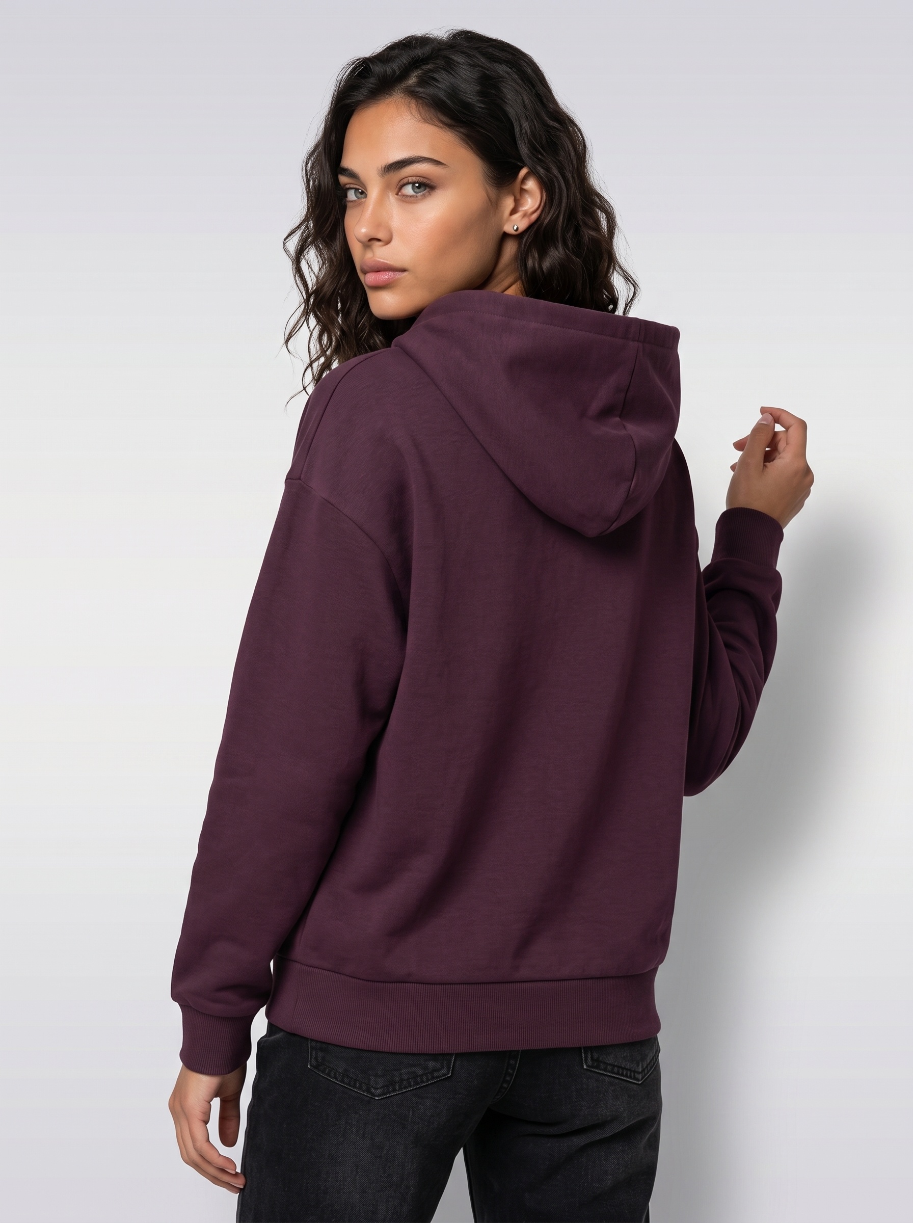 Markup Donna T-Shirt & Felpe Felpa cappuccio interlock