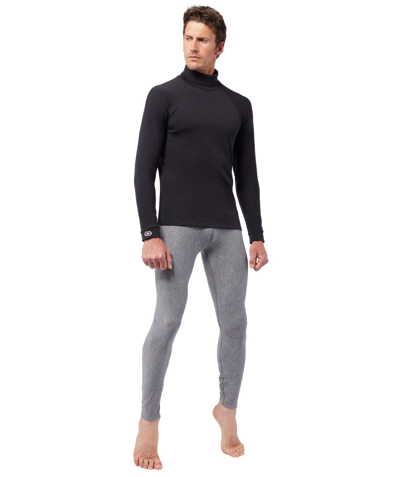 Damart Thermolactyl Comfort 4 maglia dolcevita uomo nera S calda