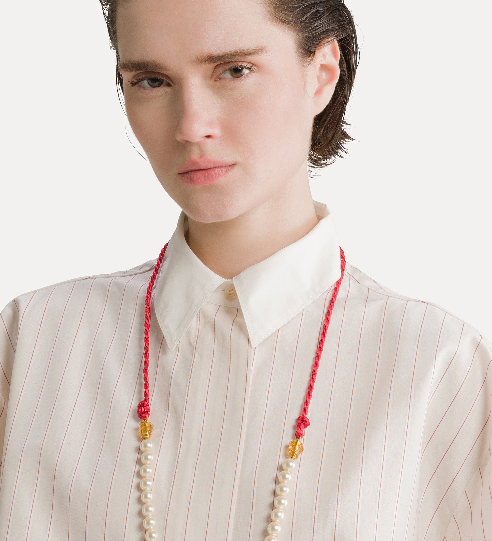 Forte camicie poplin overshirt camicia seta rigata