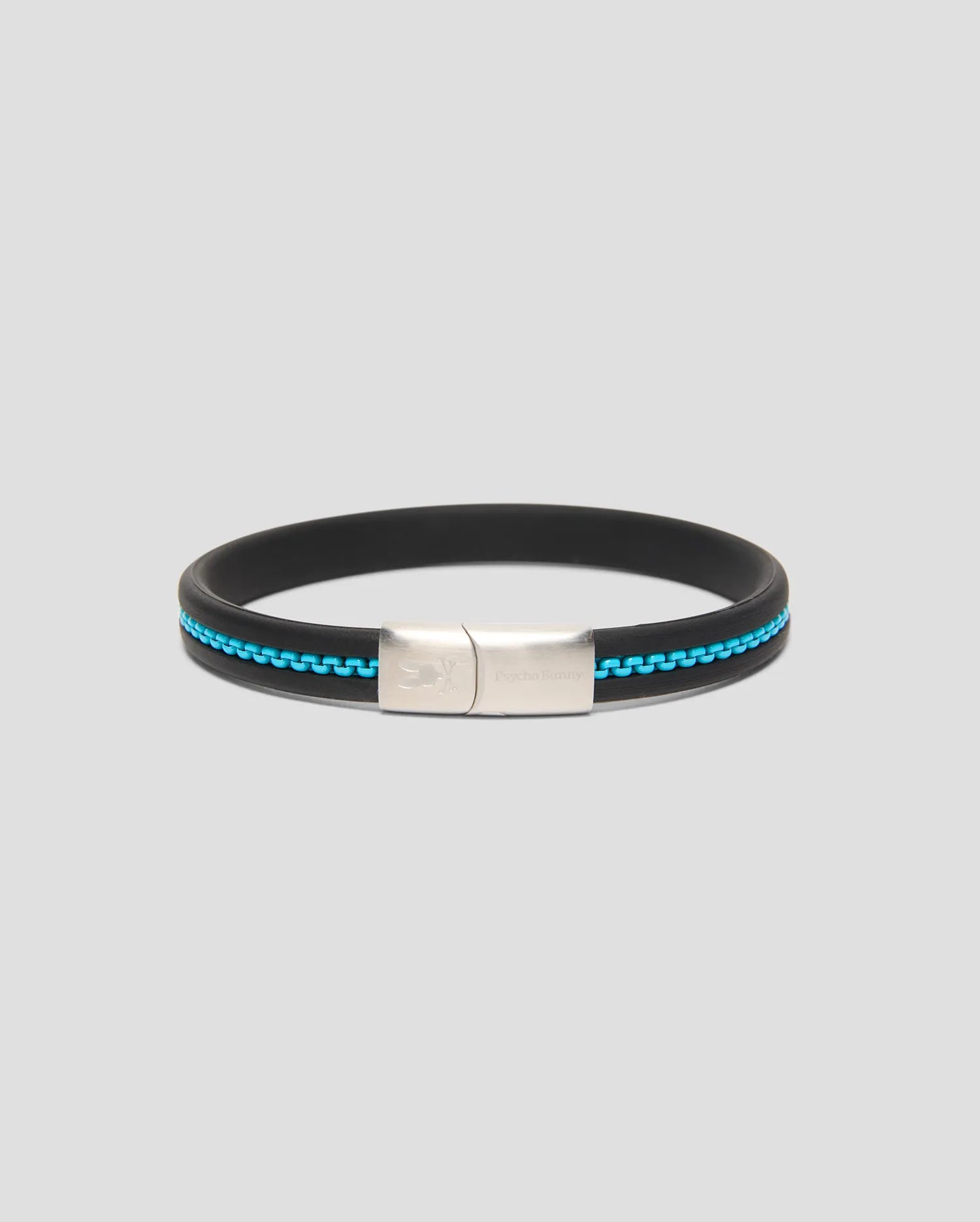 Psycho Bunny Accessories Link bracciale uomo Antigua Sand silicone
