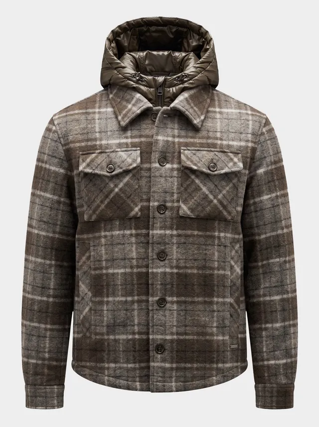 Markup Uomo Giacche & Giubbotti Overshirt Tartan overshirt