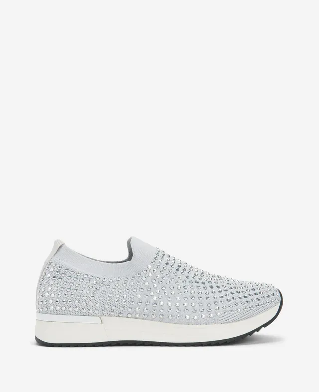 Kenneth Cole Reaction Shoes REACTION The Cameron Jewel Jogger sneaker slip-on grigia