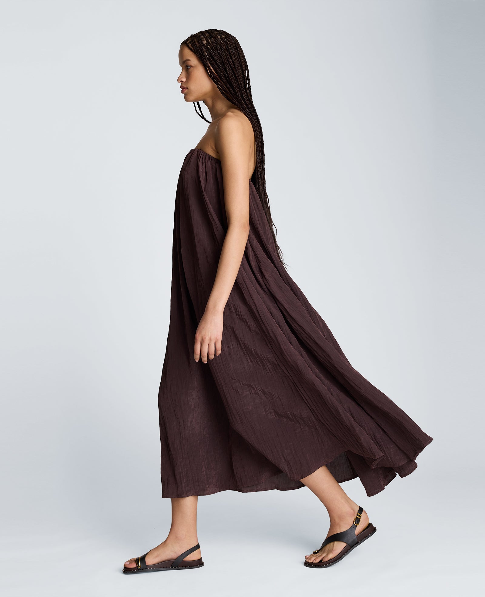 Kenneth Cole Reaction Clothing Strapless Maxi Dress vestito maxi Kola