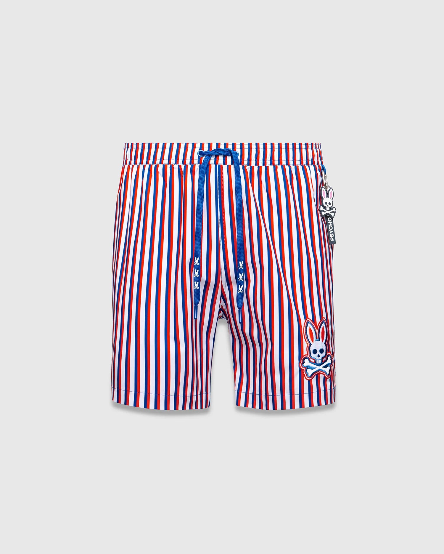 Psycho Bunny Men's Swimwear John Swim Trunk costume 100 White