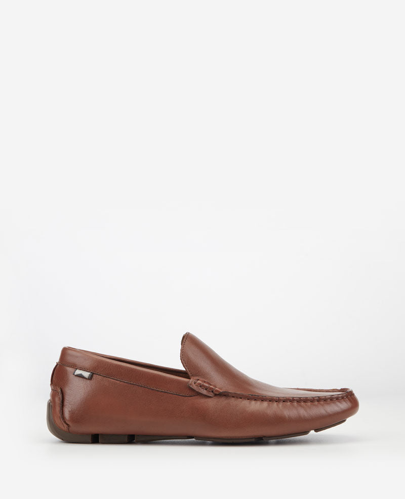 Kenneth Cole Reaction Theo Driving Moc mocassino uomo in pelle cognac
