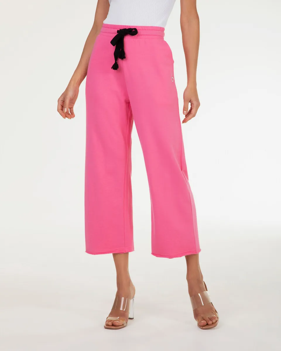Markup Donna Jeans & Pantaloni Pantalone cropped in felpa