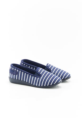 Damart Calzature Pantofole ballerine a righe, taglia 36