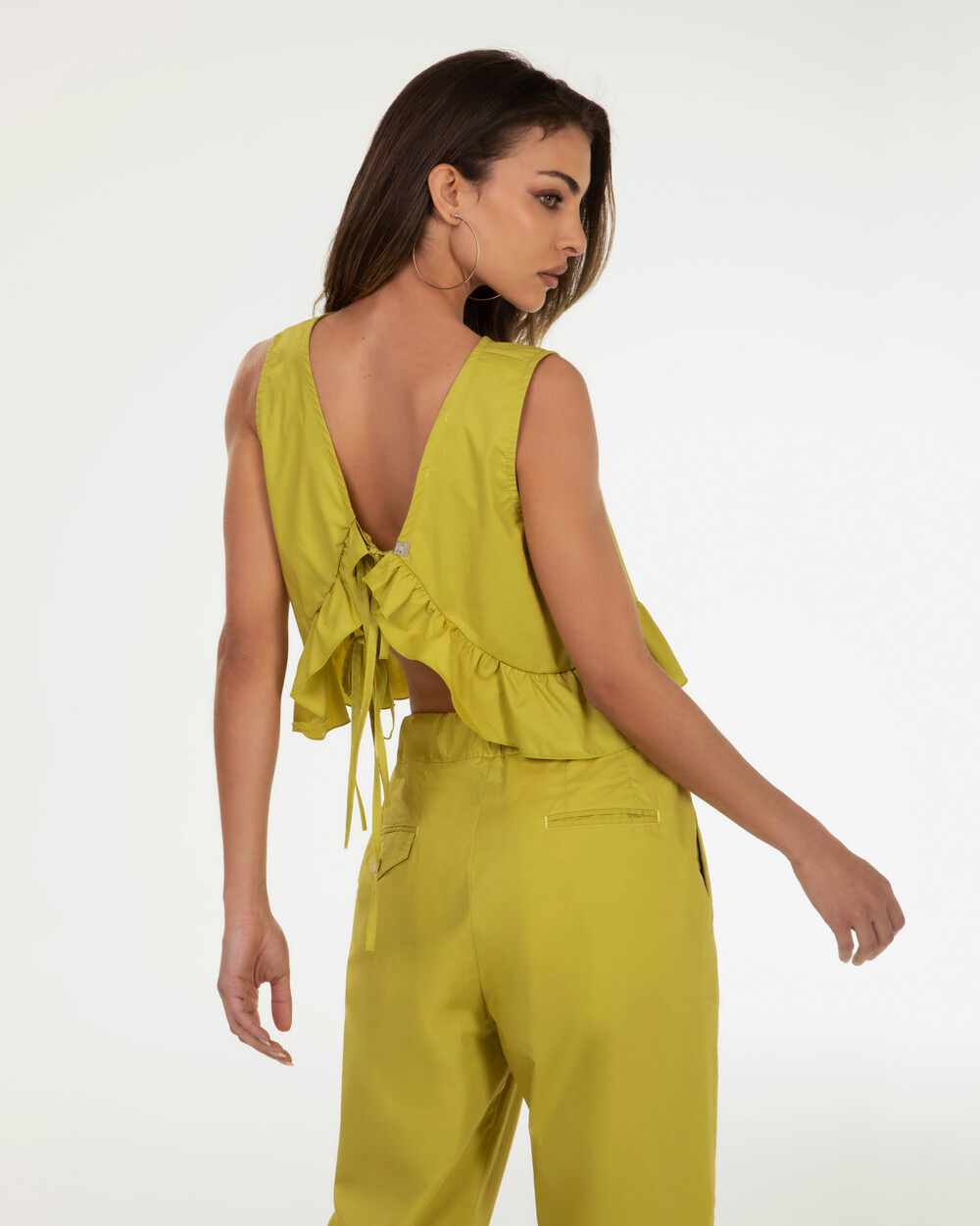 Markup Donna Camicie & Bluse Blusa smanicata in popeline blusa