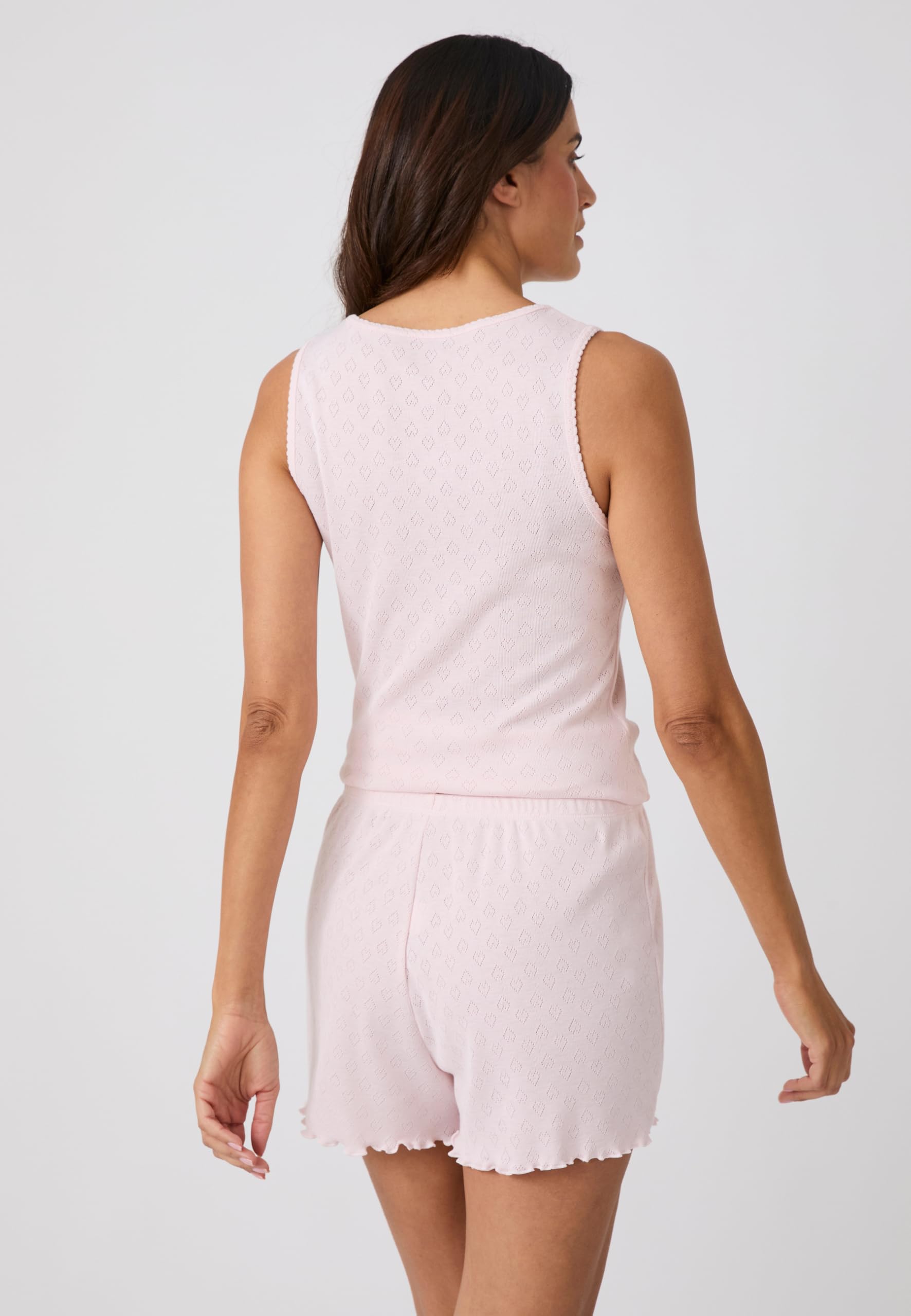 Damart Thermolactyl Shorty Cuori Piccoli rosa XS termico