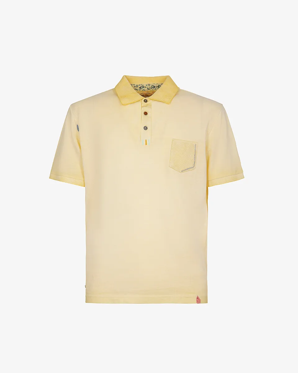 Markup Uomo Felpe & T-shirt Polo mezza manica piquet tinto freddo taschino
