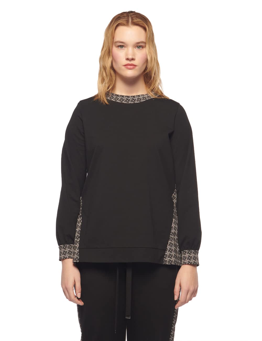 Fiorella Rubino Maglie e felpe felpa con loghi XS Plus