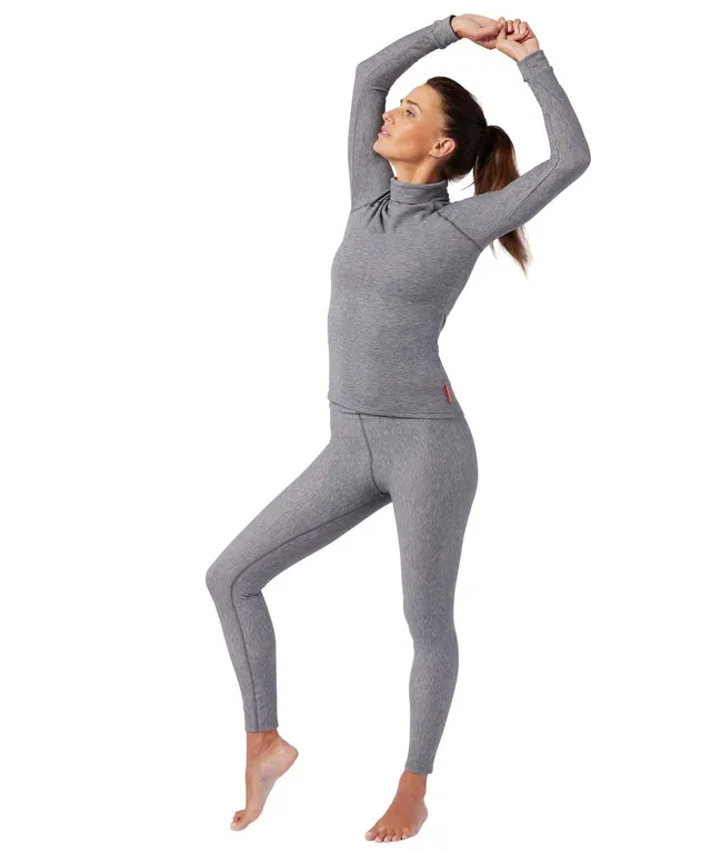 Damart Thermolactyl Comfort 4 maglia dolcevita donna grigio melange XS calda