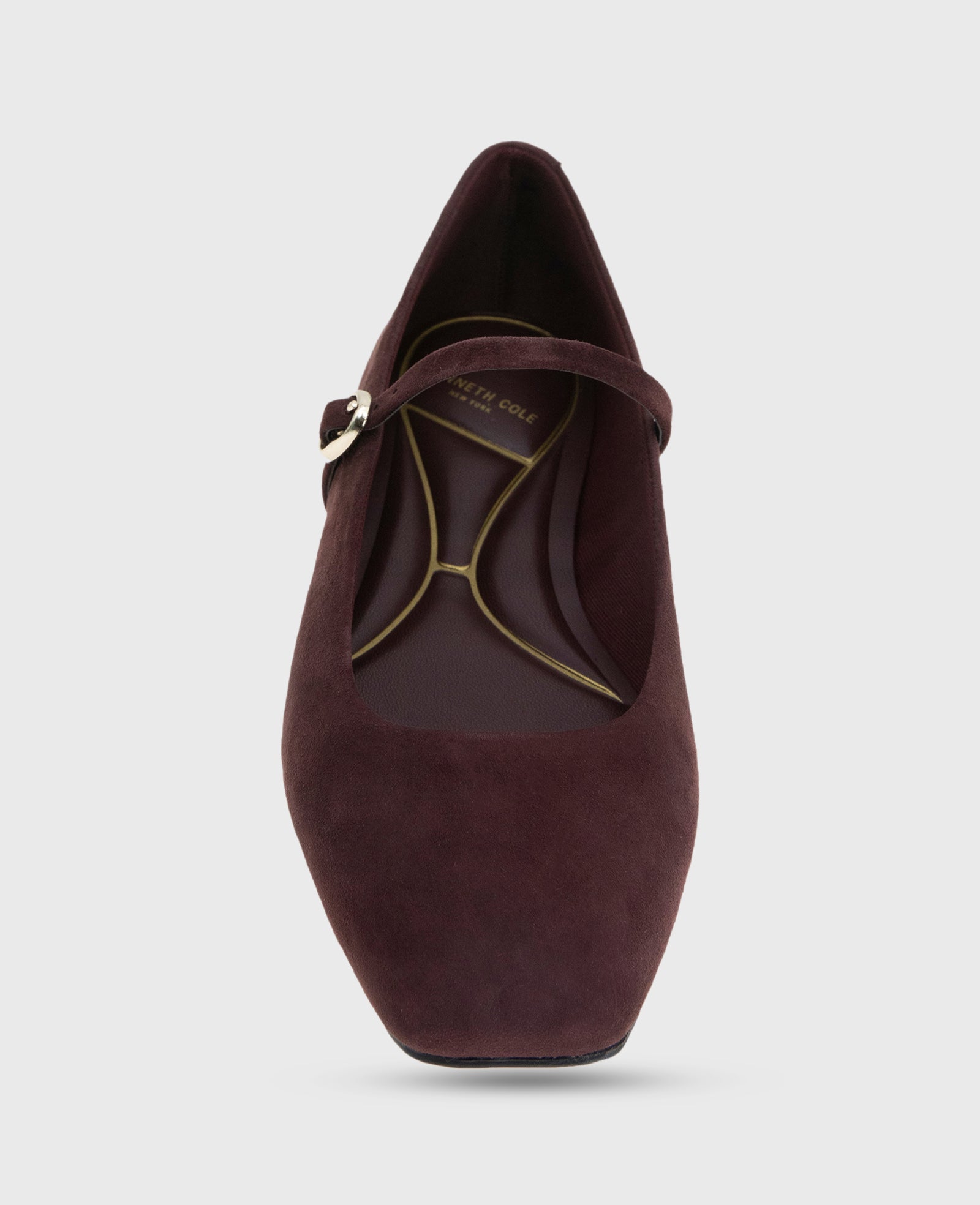 Kenneth Cole Reaction Shoes Jasper Suede Ballet Flat ballerine bordeaux in suede